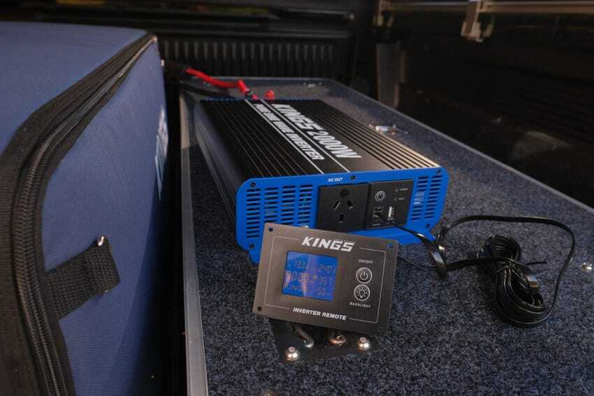 Kings 2000W Pure Sine Wave Inverter + Premium Inverter Remote Display