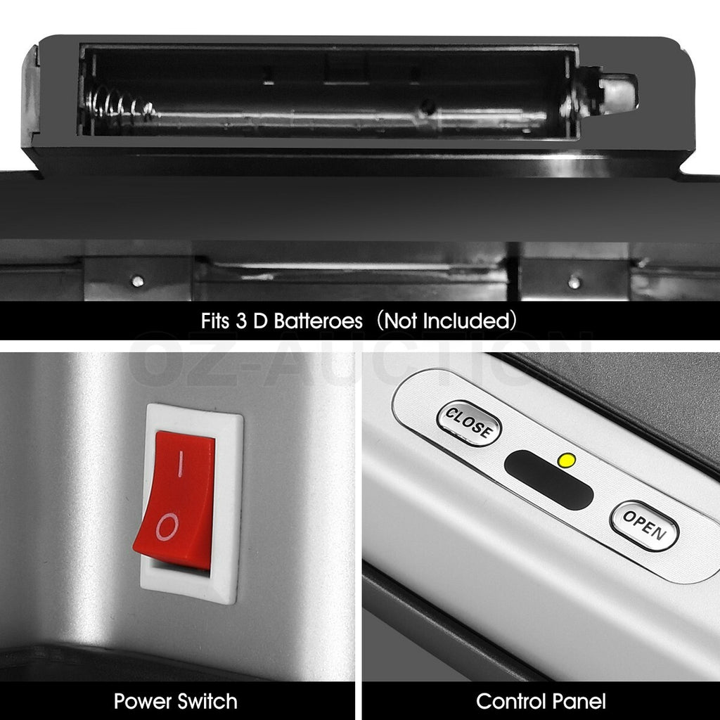 Maxkon 70L Motion Sensor Rubbish Bin Stainless Steel Kitchen