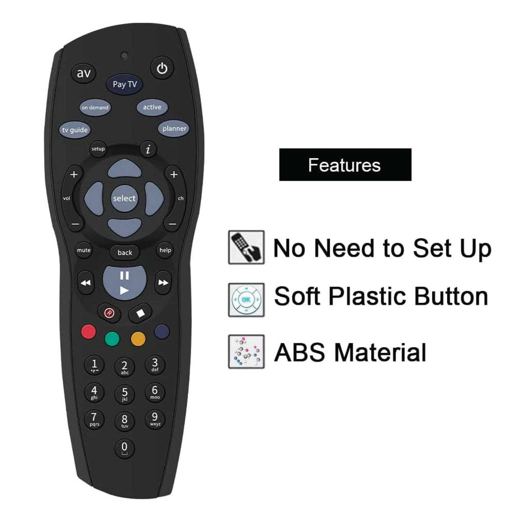 Foxtel Remote Control Compatible with IQ, IQ2, IQ3 and IQ4