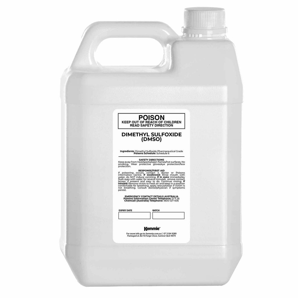 Dimethyl Sulfoxide DMSO Liquid 99.9% High Purity Solvent