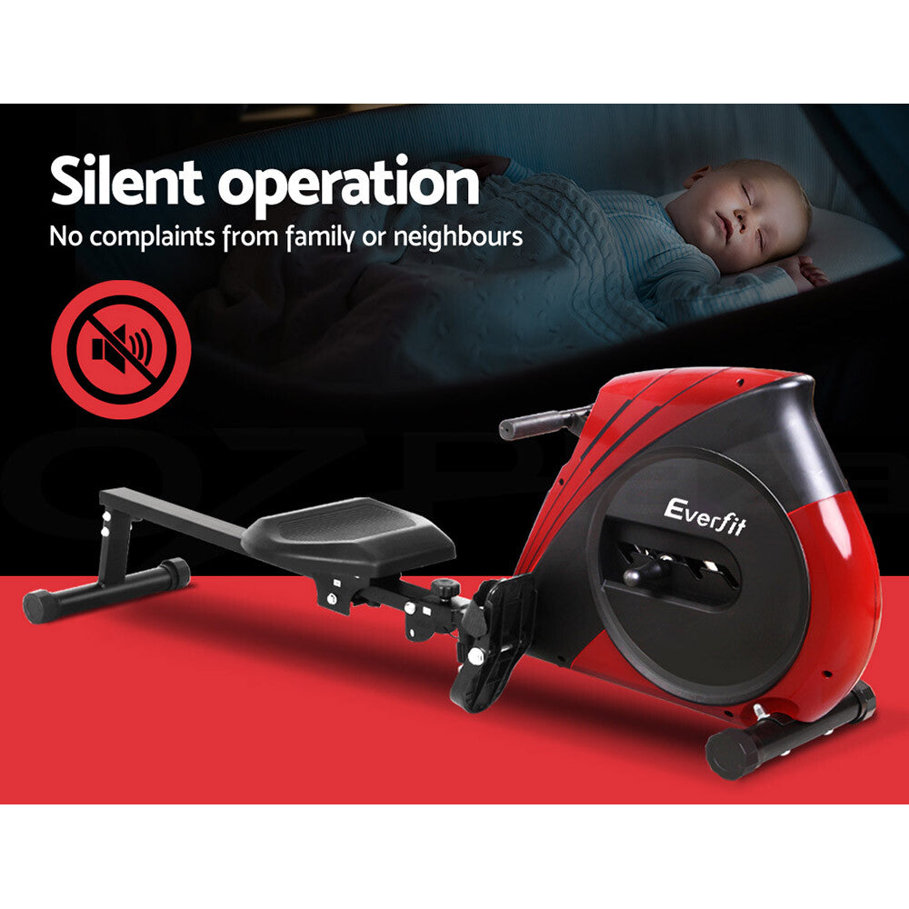 OVCN Rowing Machine Rower Resistance Exercise Fitness Home Gym