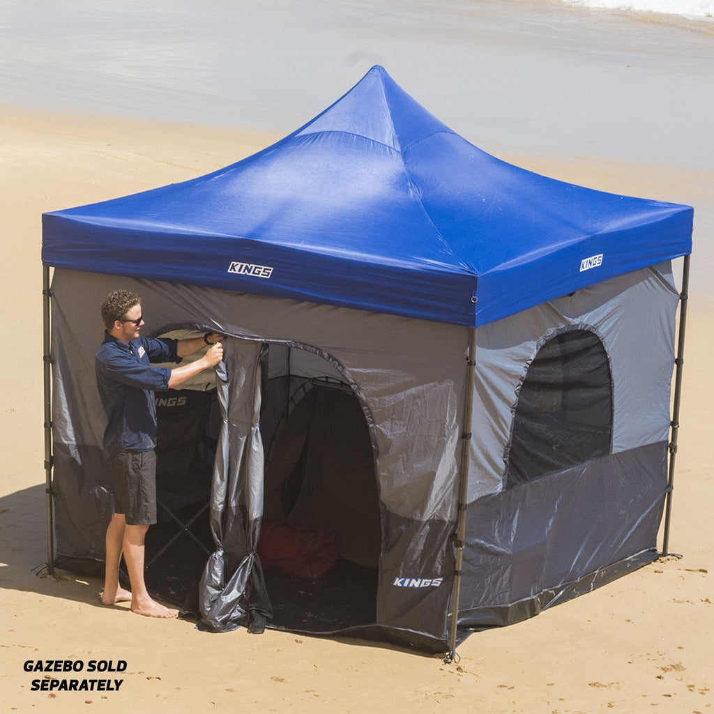 Adventure Kings Gazebo Camping Tent Weatherproof Mosquito Netting Outdoor Shade