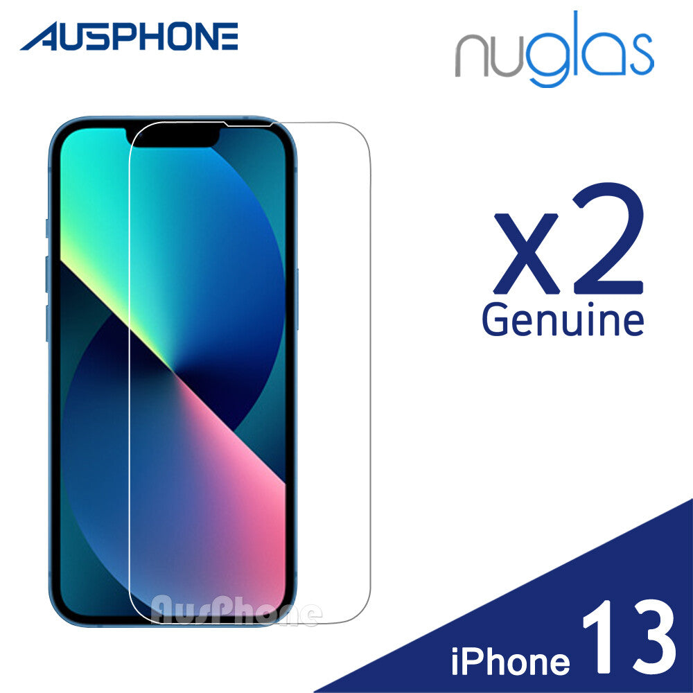 2x Tempered Glass Screen Protector for iPhone