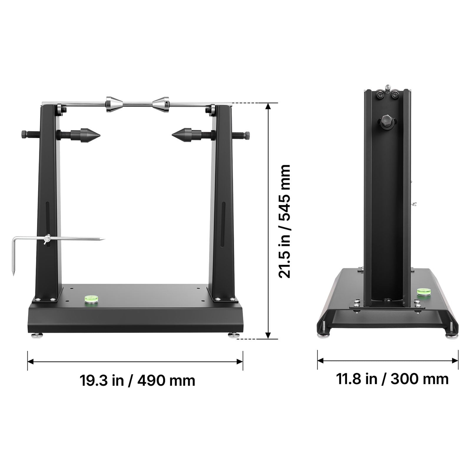 Uimoso Motorcycle Wheel Balancer and Tire Stand with 40 kg Load Capacity