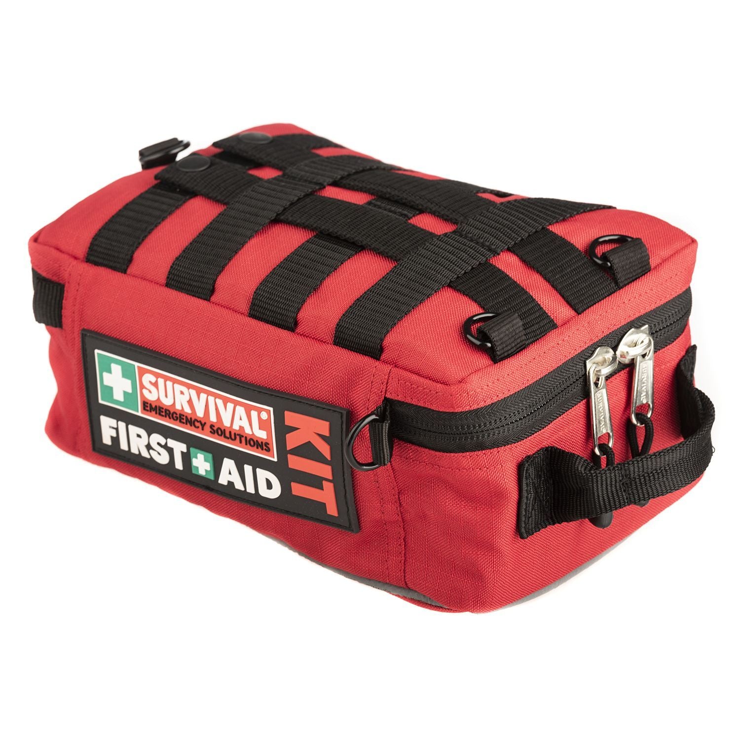 Survival First Aid Kit Workplace Compliant 140 pieces Compact Oz Design Kings