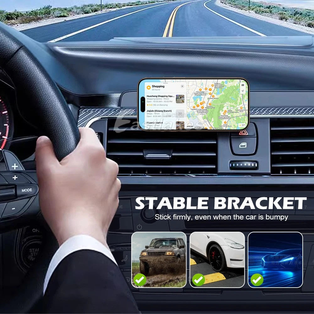 360° Magnetic Dashboard Windshield Rotation Mobile Phone Holder Car Mount Stand