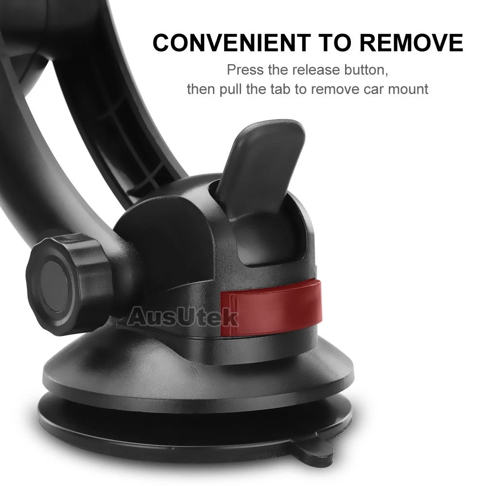 Universal 360° Windshield Car Mount Holder Cradle for GPS Mobile Smart iPhone 17