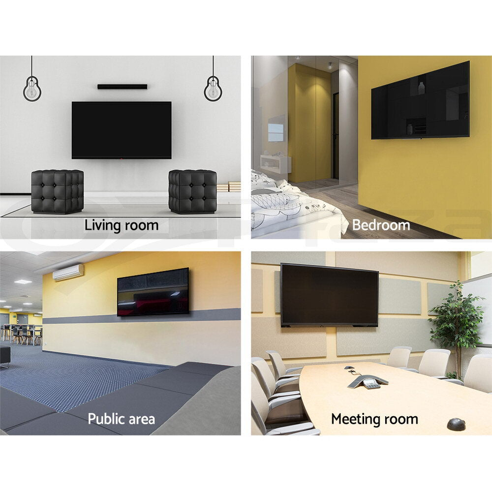 23–55" Full Motion TV Wall Mount Tilt Swivel Bracket