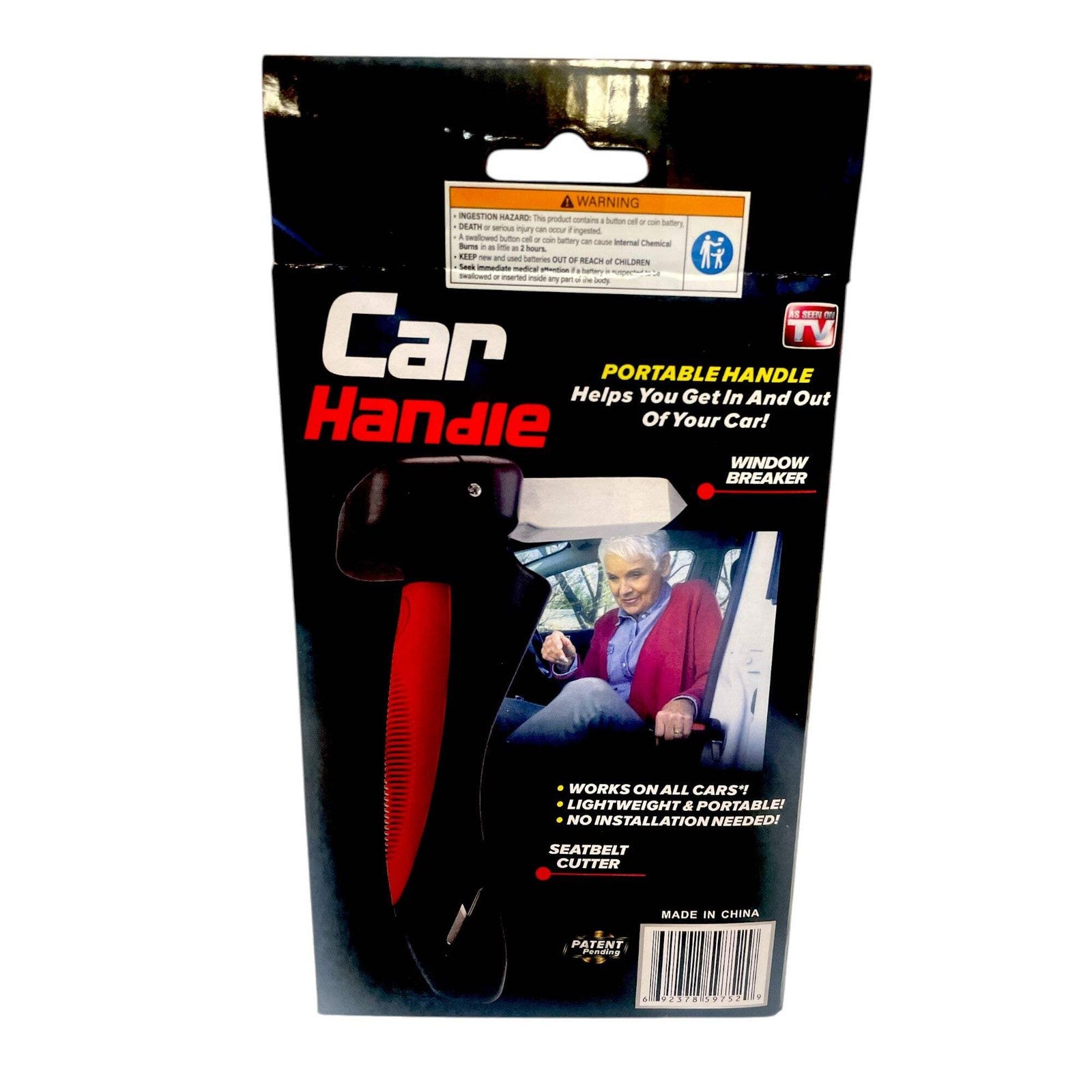 Car Cane Door Handle for Safe Vehicle Entry and Exit