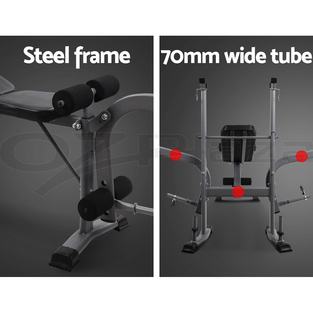 8-in-1 Adjustable Weight Bench Gym Equipment