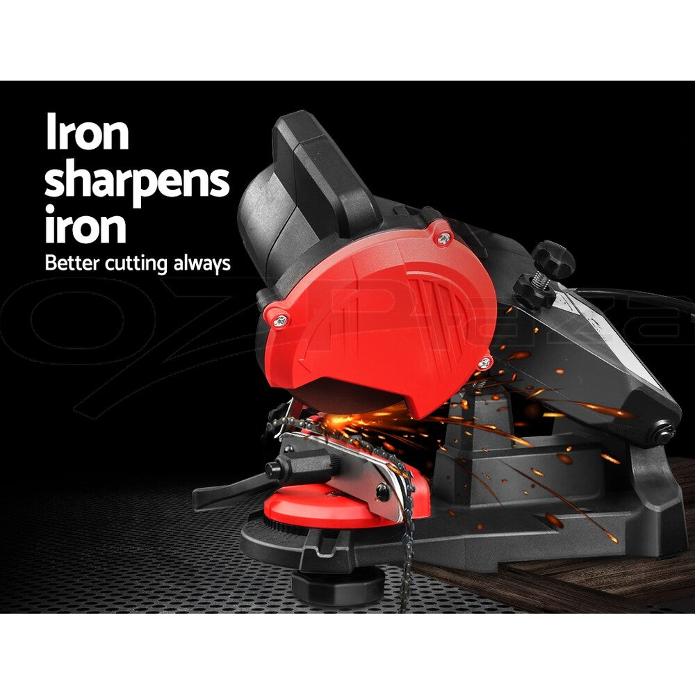 lectric Chainsaw Sharpener Chain Blade Saw Grinder Bench Tool