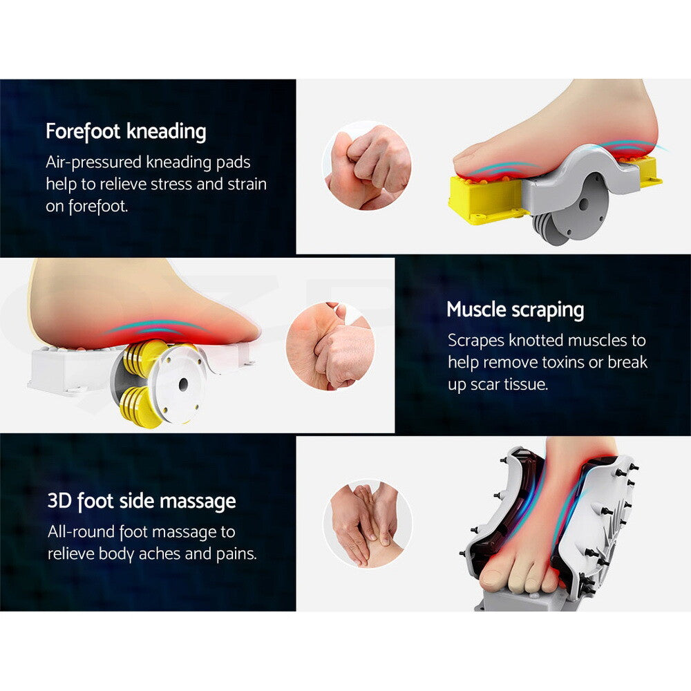 Foot Massager Ankle Calf Leg Kneading Roller Timer
