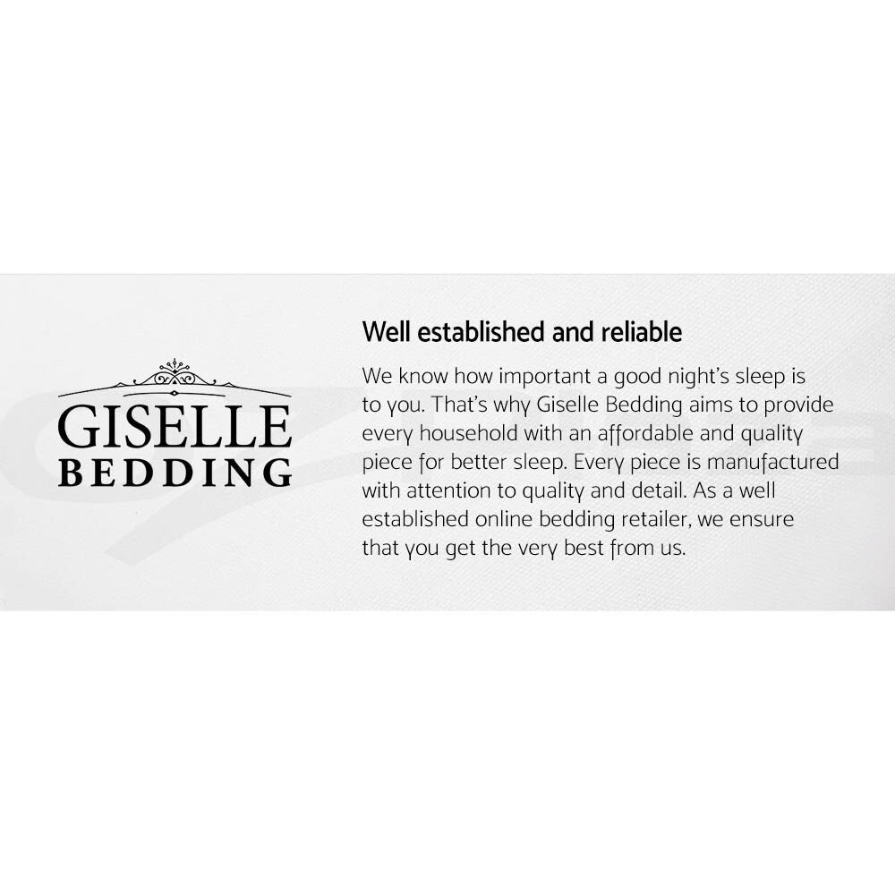 Giselle Duck Down Pillows – Twin Pack with Cotton Cover
