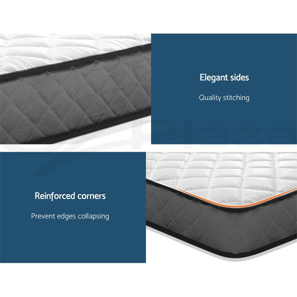 Bedding 16cm Tight Top Mattress Bonnell Spring Medium Firm Single