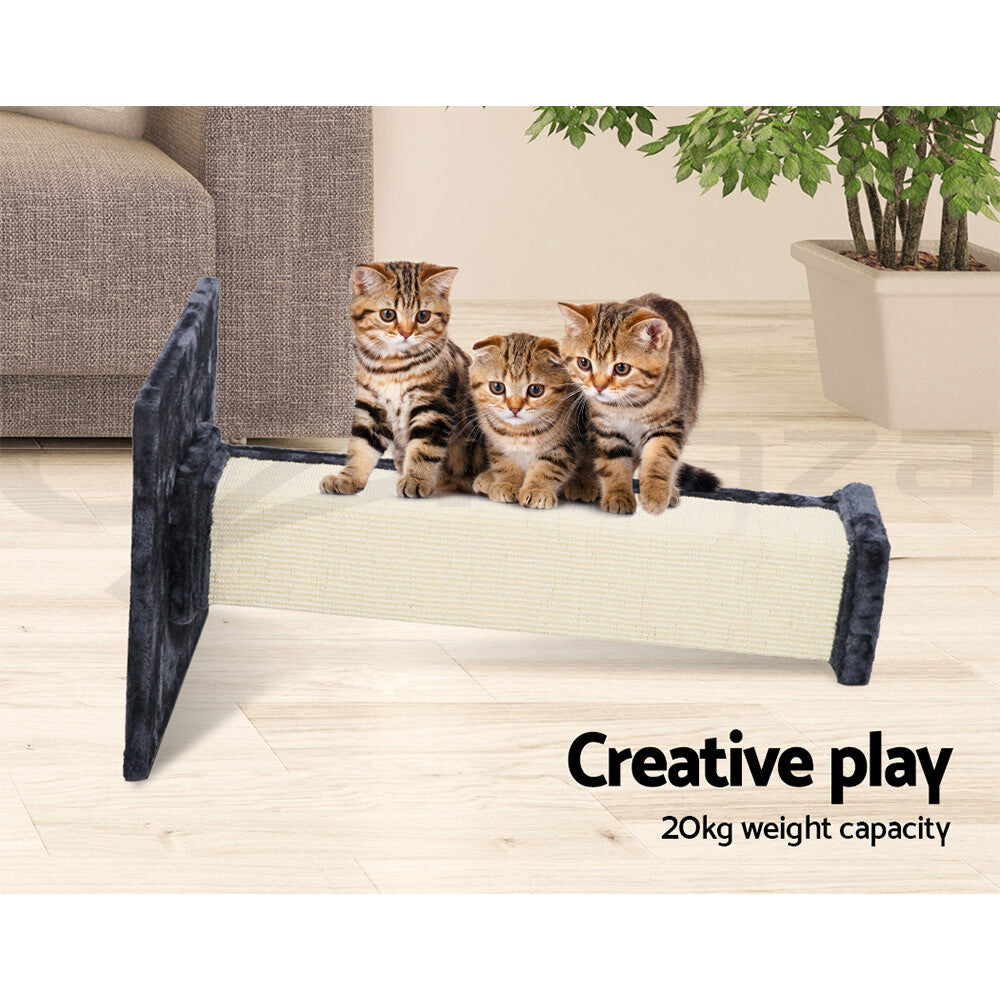 Cat Tree Scratching Post Tower 92cm Wooden Condo Bed