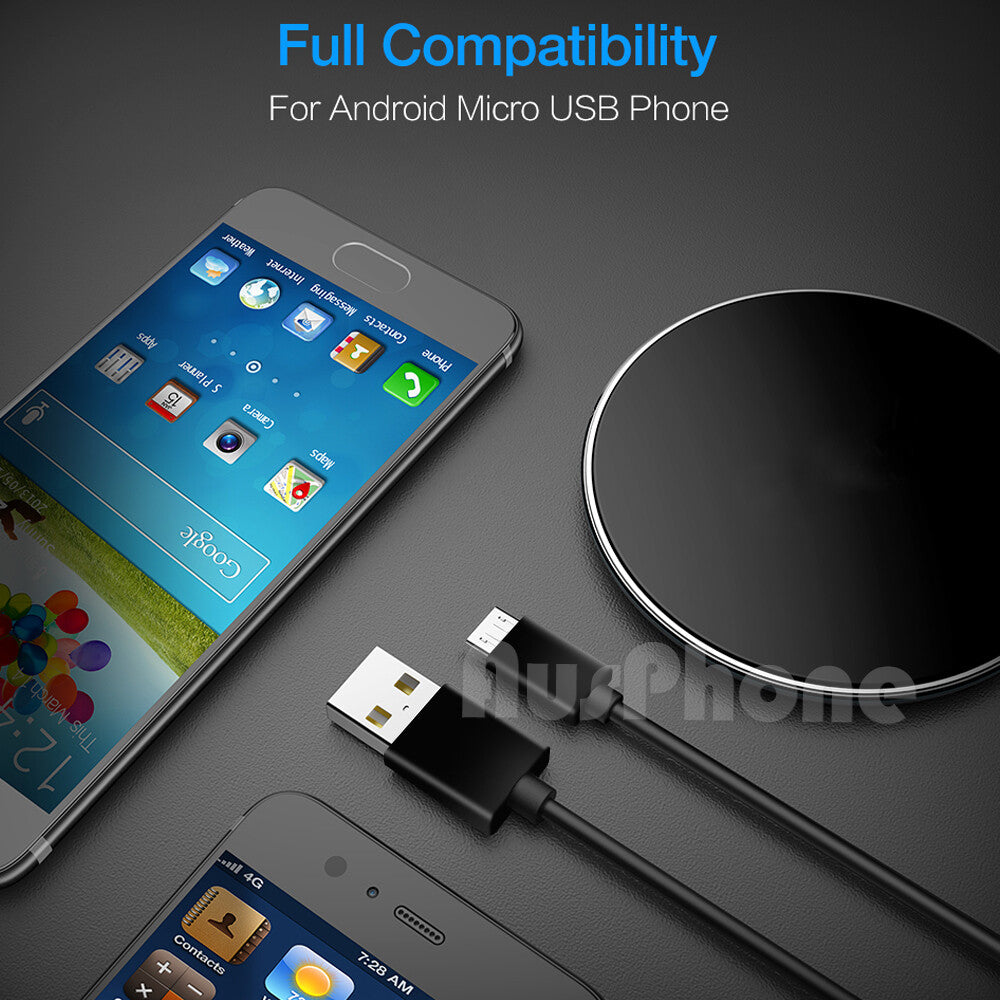 2M Micro USB Charging Cable for Samsung Galaxy Nokia HTC