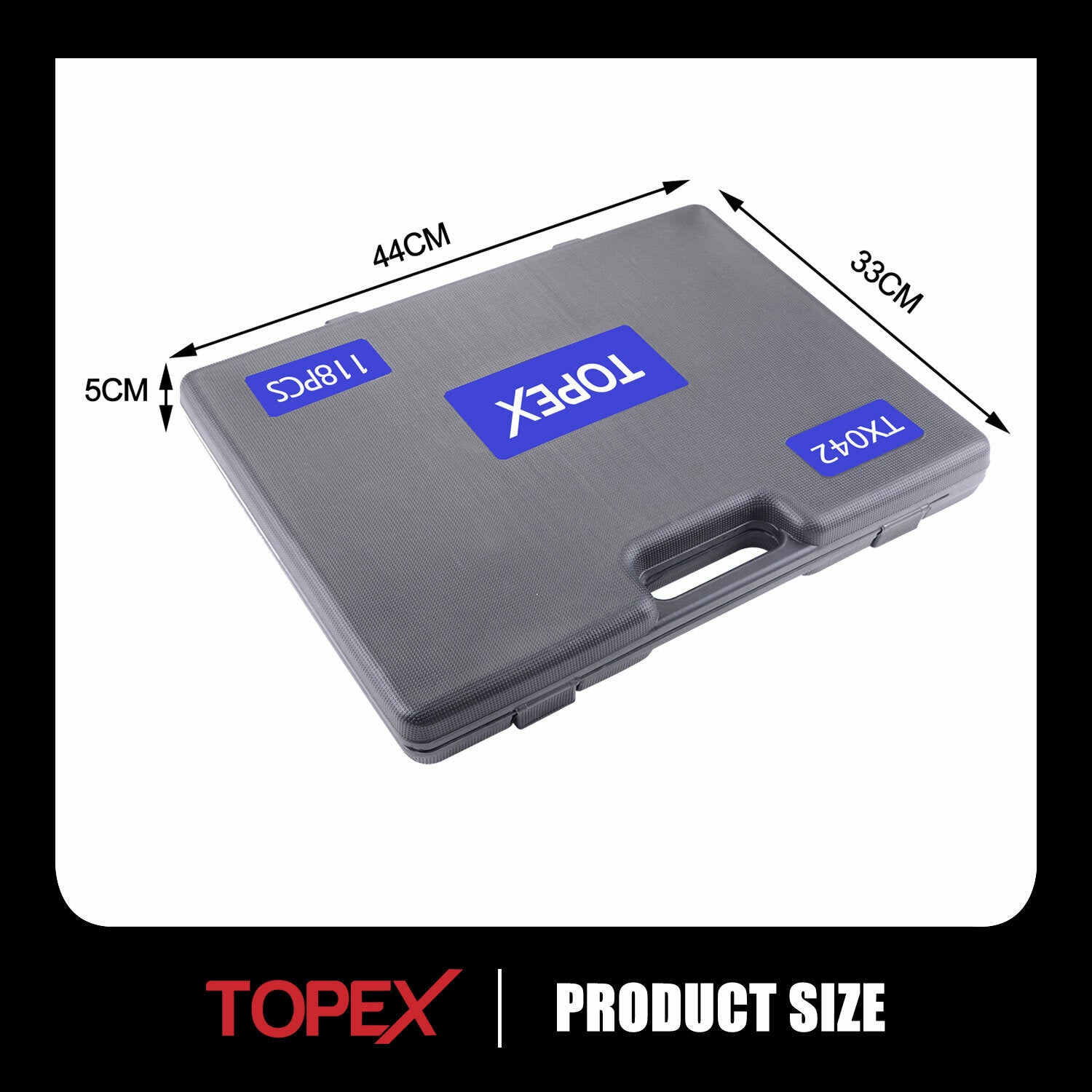 118pc Tap & Die Set – Metric Screw Thread Drill Kit M2-M18