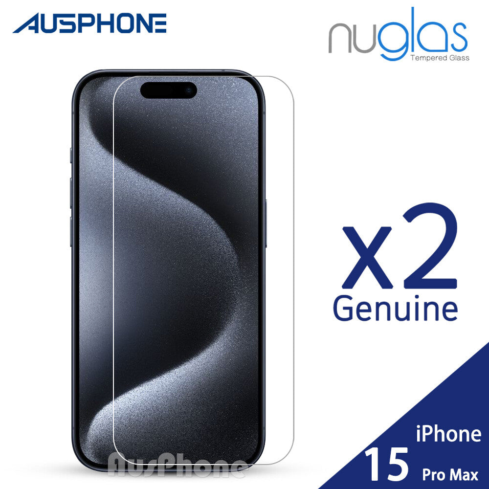 2x Tempered Glass Screen Protector for iPhone