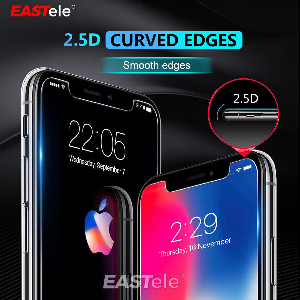 iPhone Tempered Glass Screen Protector for Pro and Max Models