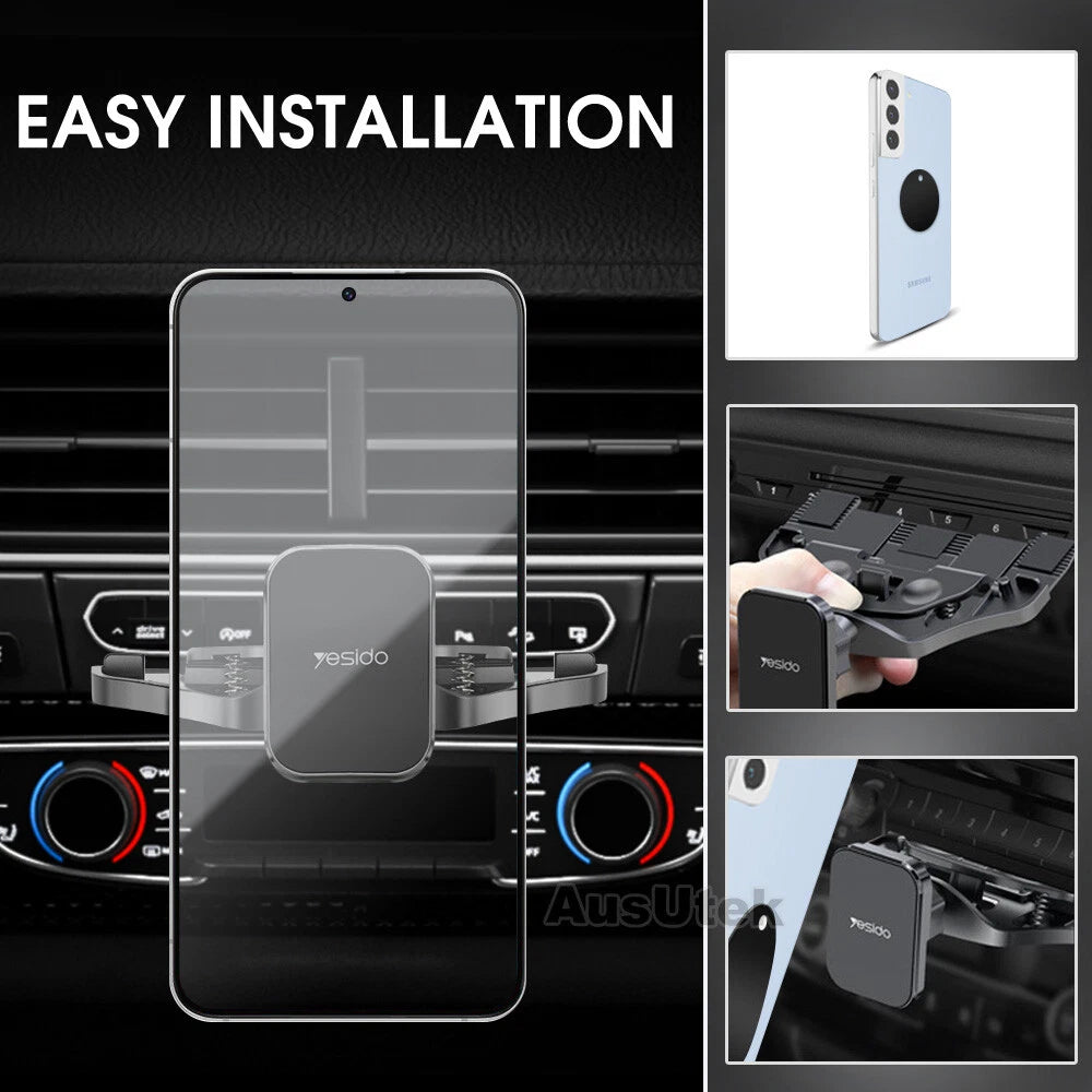 Universal Magnetic Car Phone Stand CD Slot Mount Holder For Mobiles iPhone 17