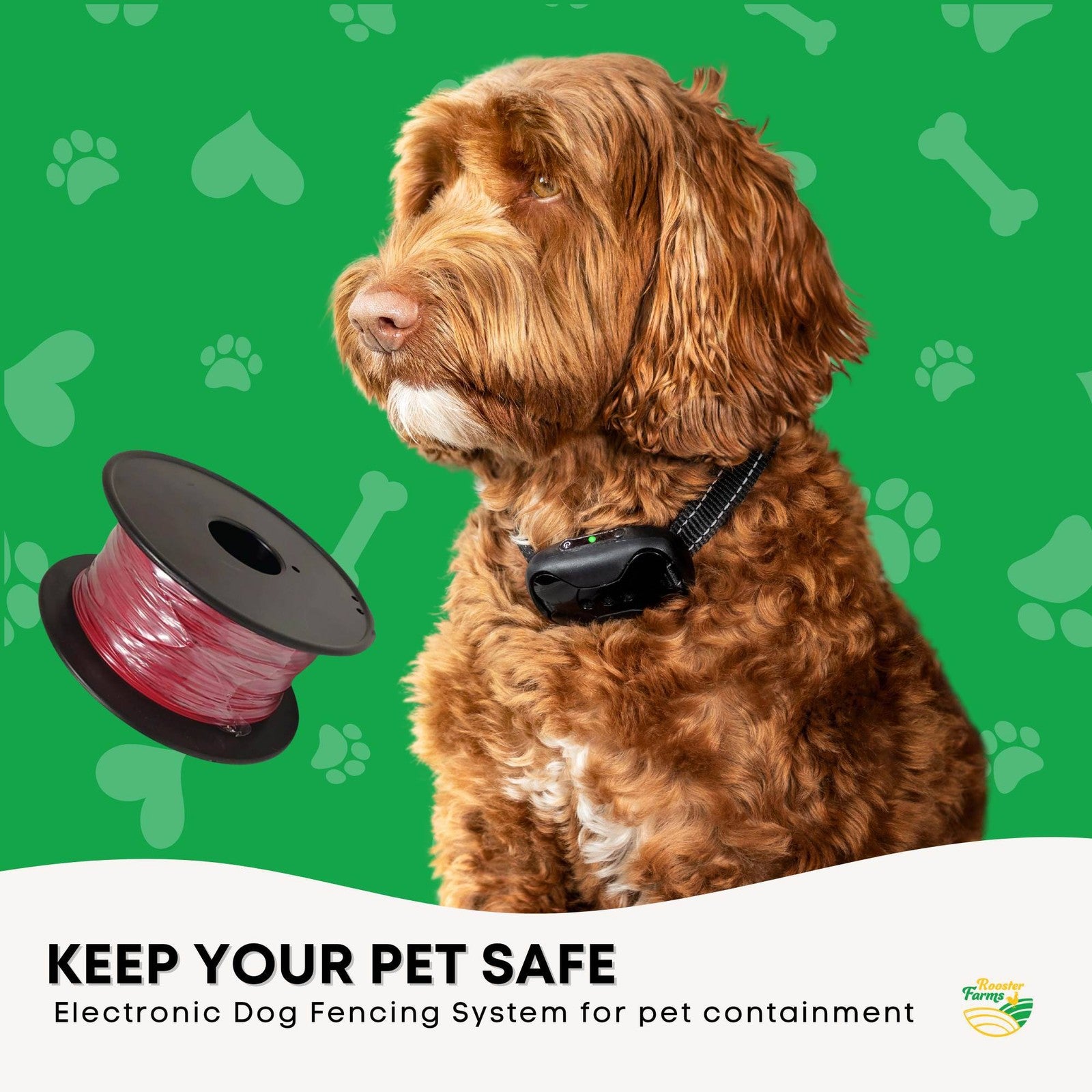 Underground Dog Boundary Fence Wire Compatible with TP16