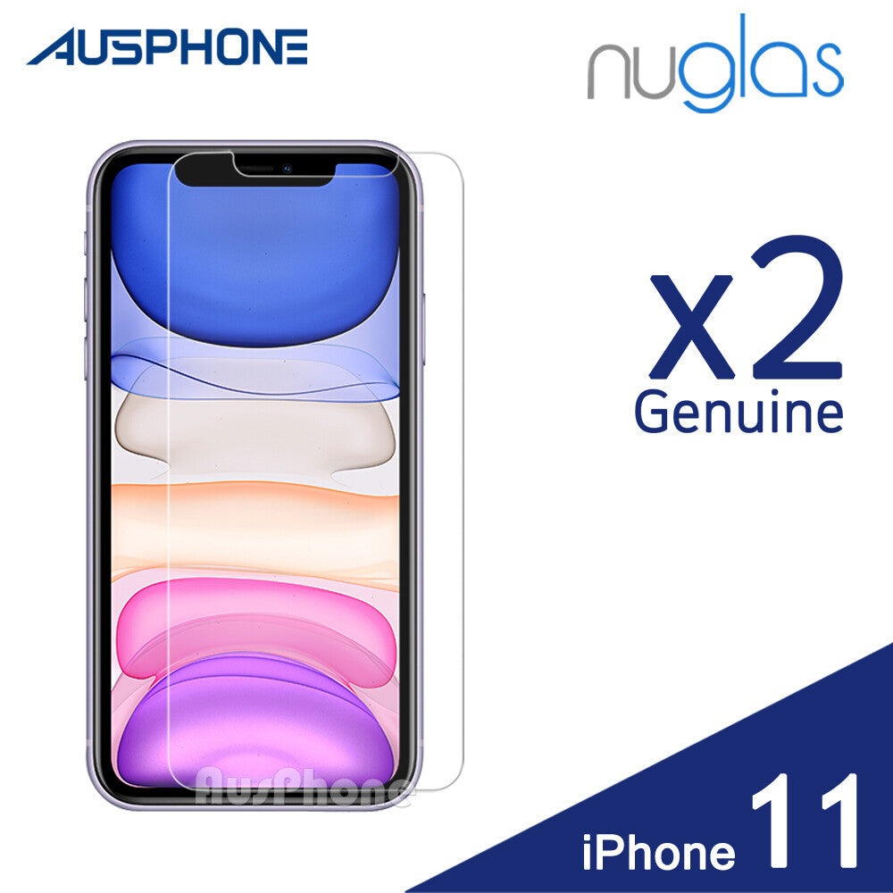 2x Tempered Glass Screen Protector for iPhone