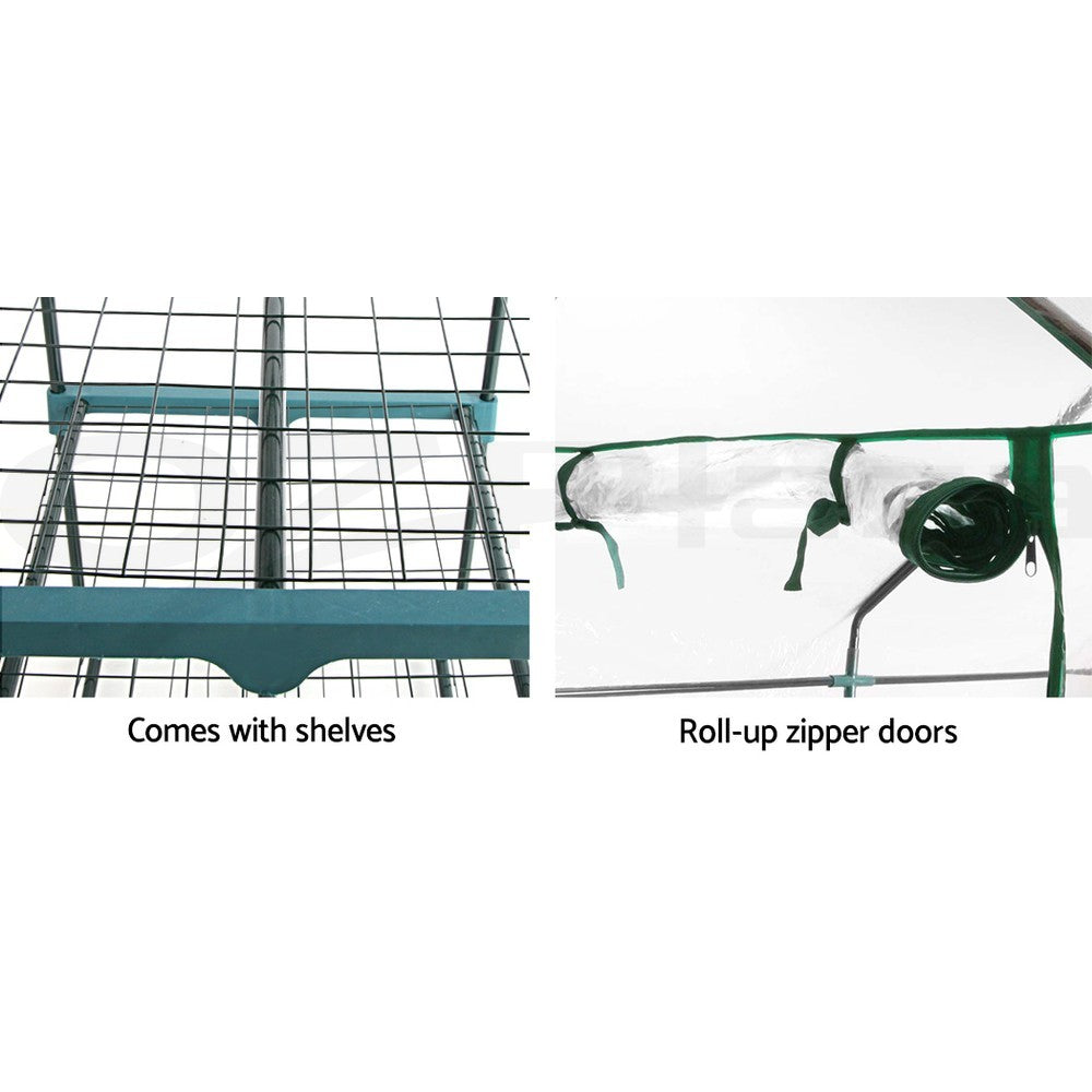 Mini Greenhouse 4 Tier Garden Bed Planter Box