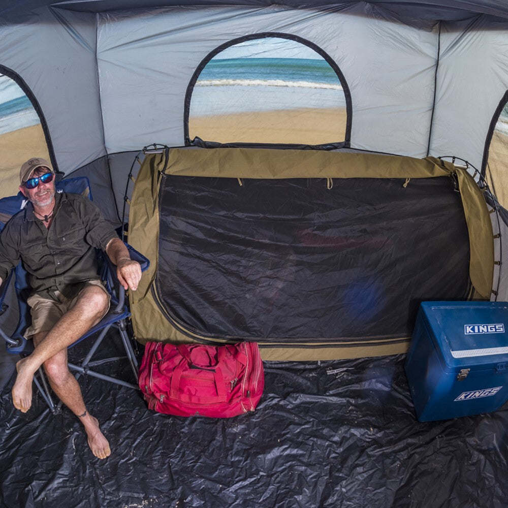 Adventure Kings Gazebo Camping Tent Weatherproof Mosquito Netting Outdoor Shade