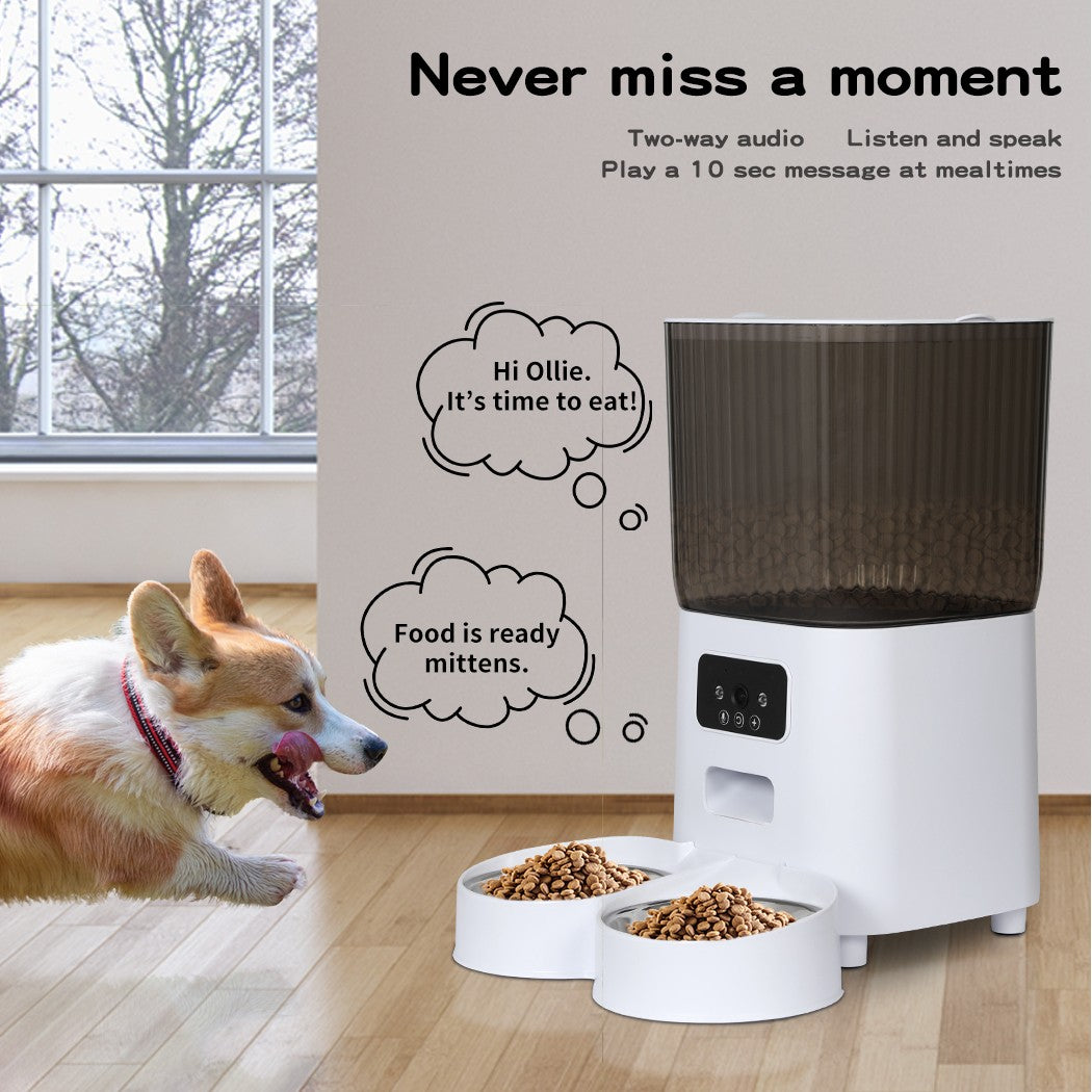 5L Pawz Pet Feeder – Automatic WiFi Food Dispenser for Cats & Dogs