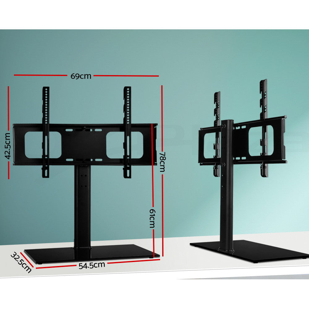 32–70" TV Stand Desktop Swivel Mount Bracket LED