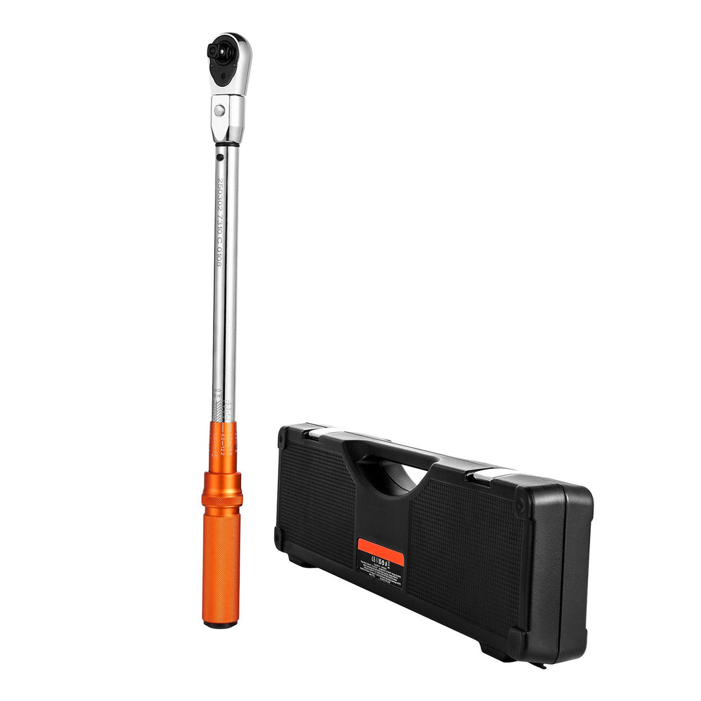 Uimoso Adjustable Click Torque Wrench 1/2 In Drive 20-160 lbf-ft/27.1-216.8 N.m