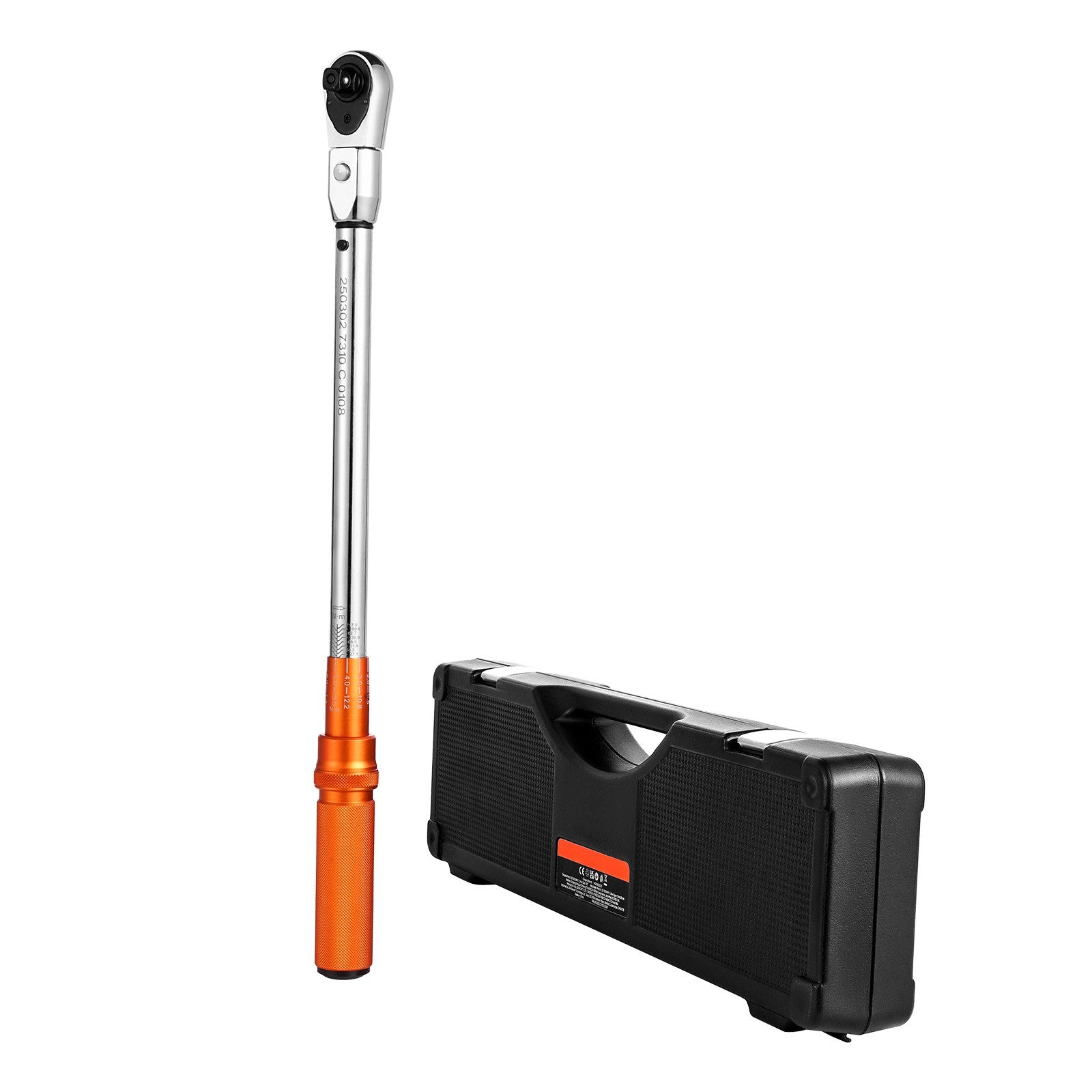 Uimoso Adjustable Click Torque Wrench 1/2 In Drive 20-160 lbf-ft/27.1-216.8 N.m