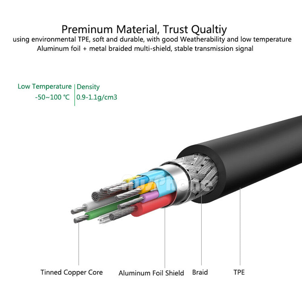 USB 3.0 Micro-B to Type-A Cable for External Hard Drives