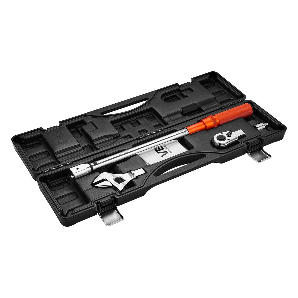 Uimoso Adjustable Click Torque Wrench 1/2 In Drive 20-160 lbf-ft/27.1-216.8 N.m