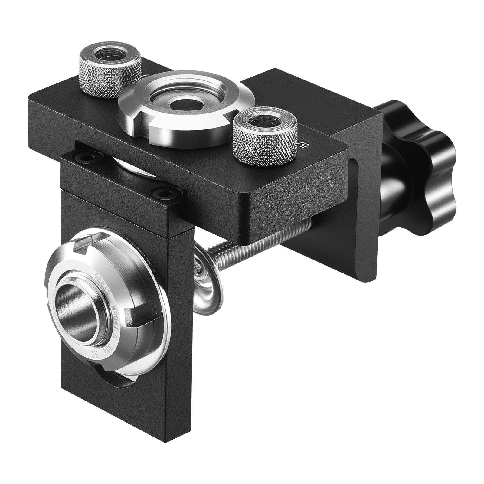 Uimoso Self-Centering Doweling Jig Kit with 3 Drill Bits for Woodworking