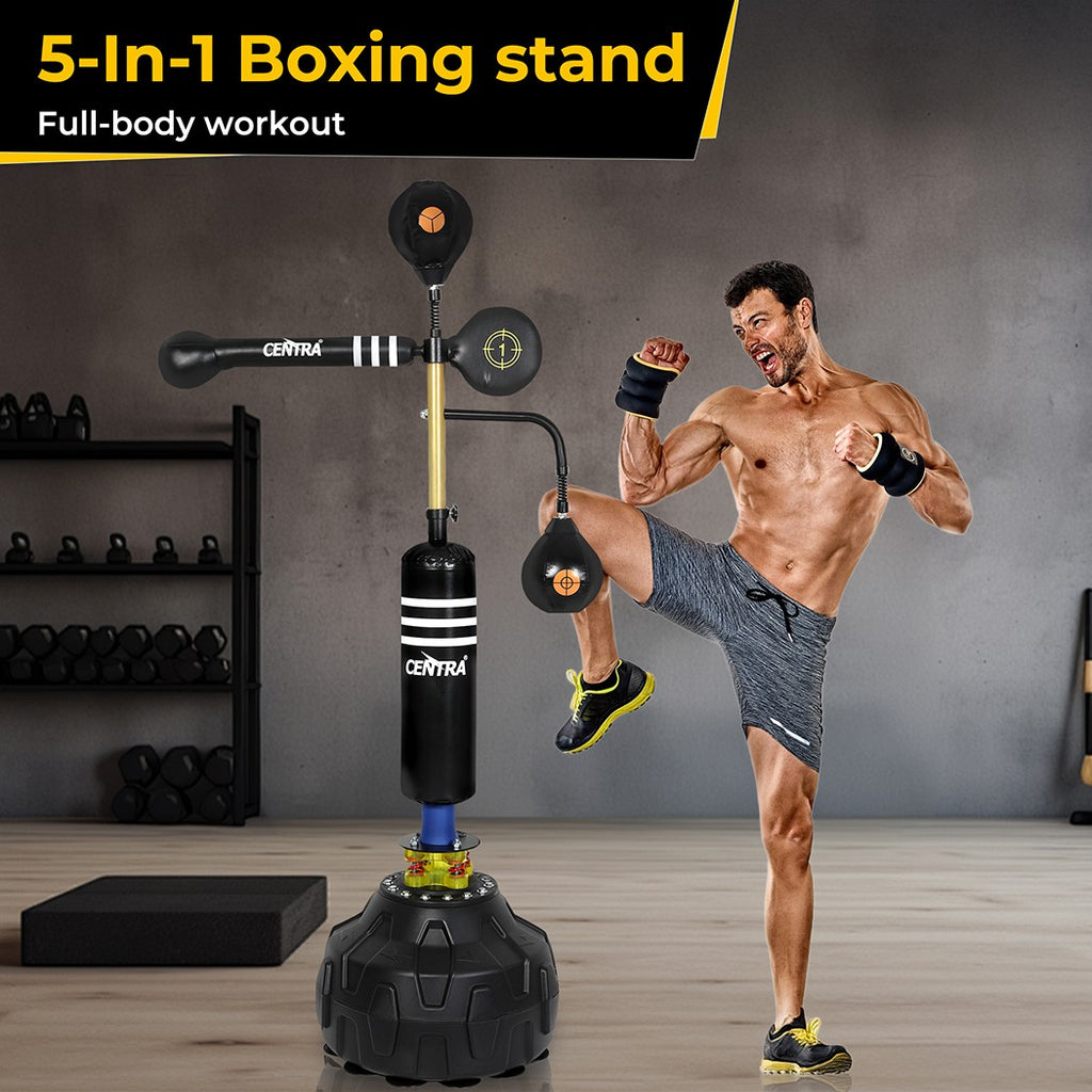 Centra Boxing Speed Ball – Free-Standing Punching Bag for Reaction Training