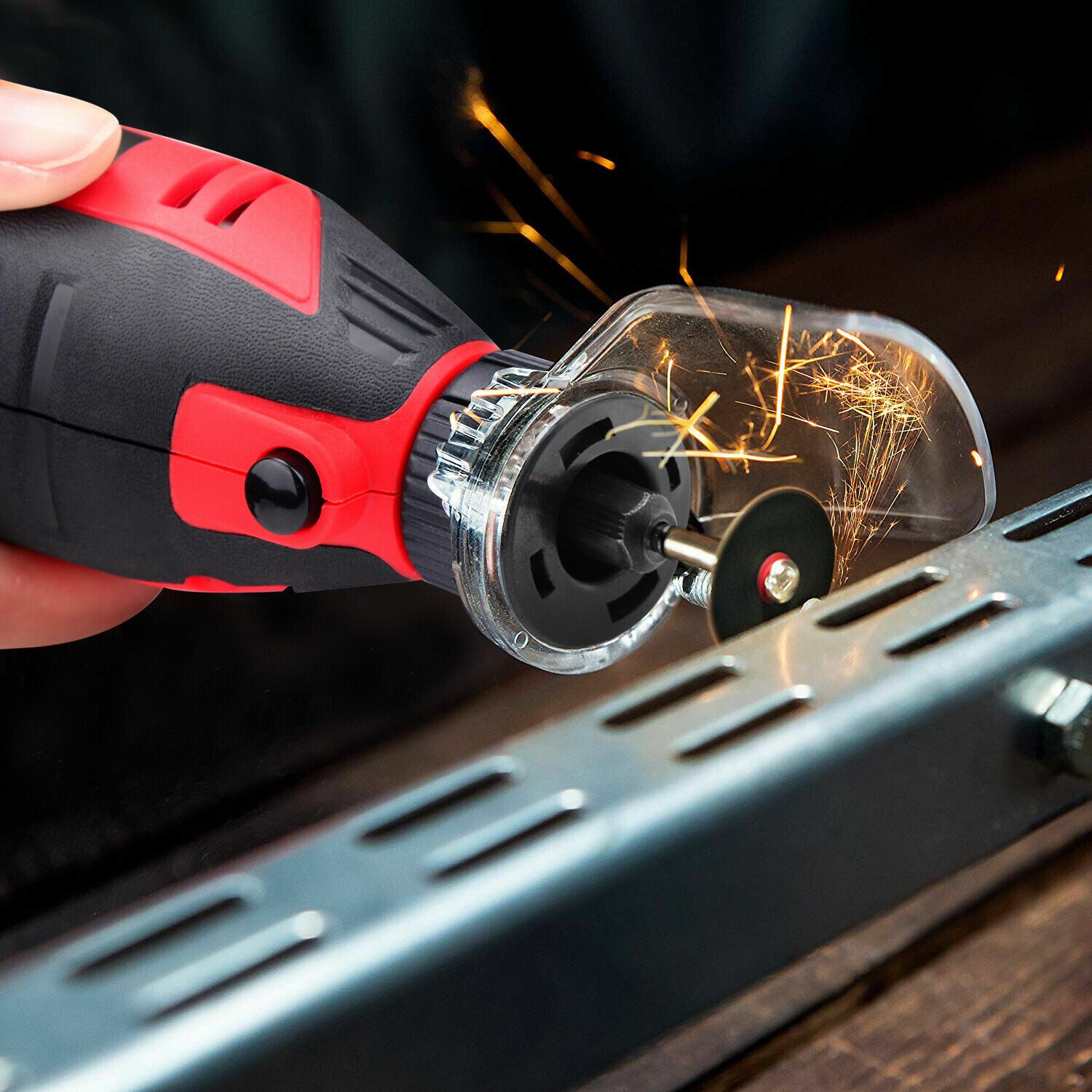 Rotary Tool Set 200W – Heavy Duty Grinder & Polisher with Flex Shaft