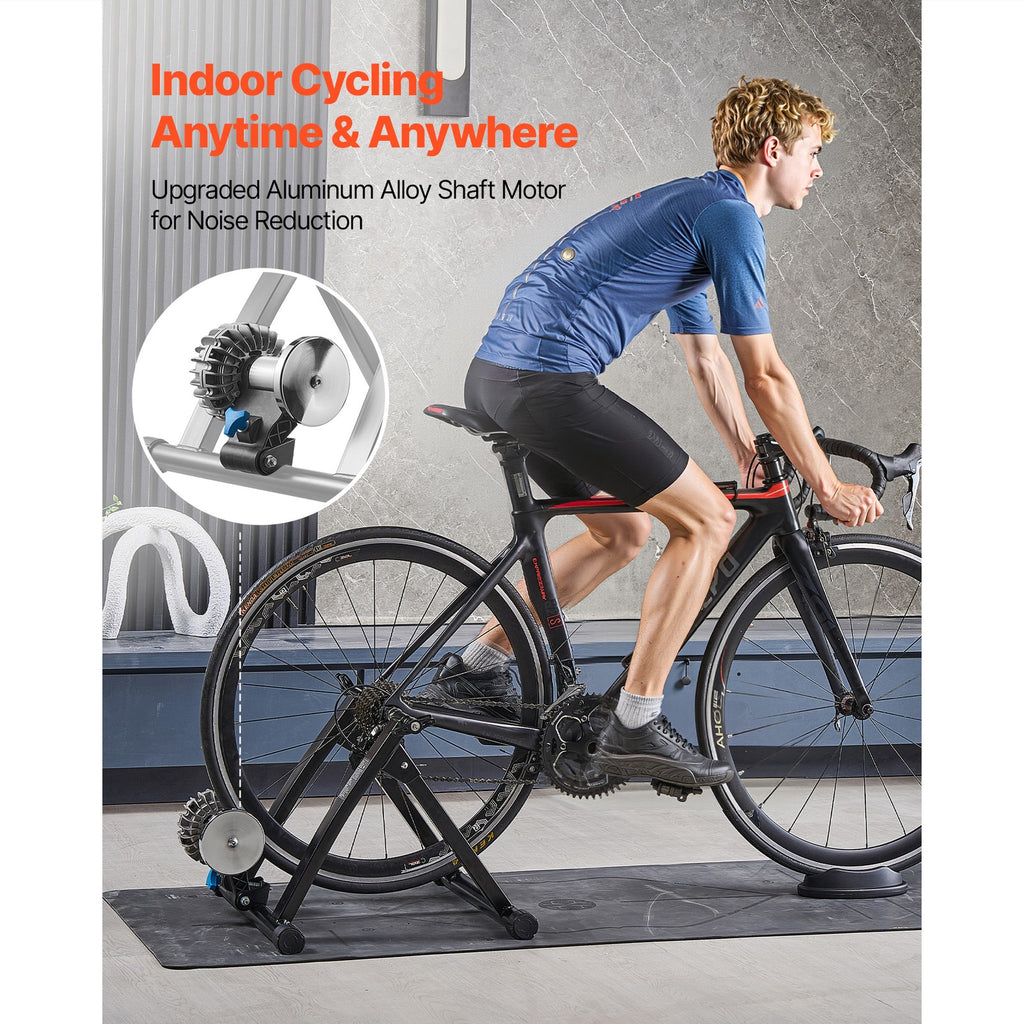 Uimoso Fluid Bike Trainer Stand for Indoor Cycling, Fits 26-29 Inch & 700C Bikes