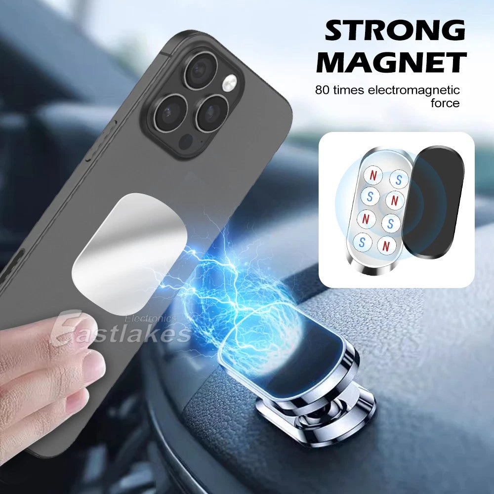 360° Magnetic Dashboard Windshield Rotation Mobile Phone Holder Car Mount Stand