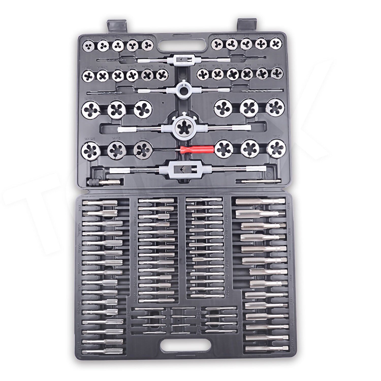 118pc Tap & Die Set – Metric Screw Thread Drill Kit M2-M18