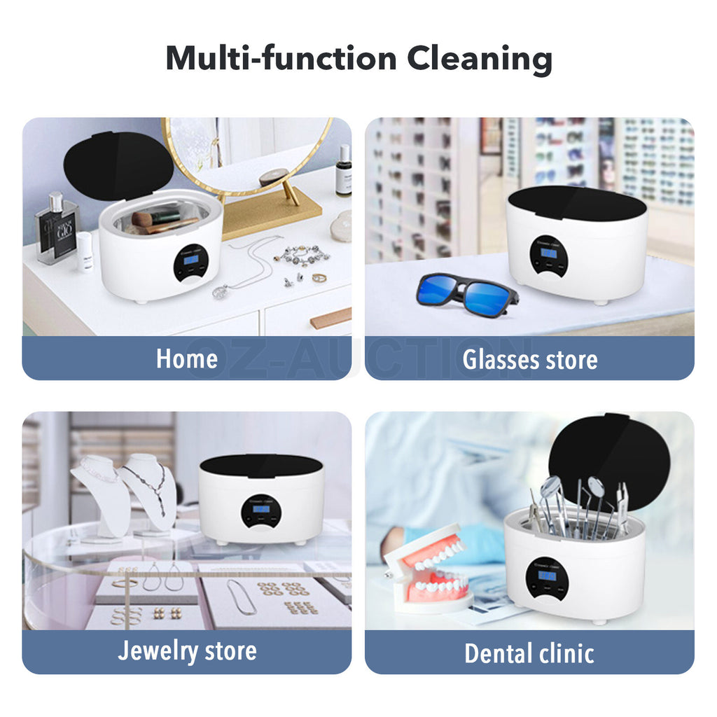 Maxkon 600ML Ultrasonic Cleaner – Jewellery & Silver Degassing Tank