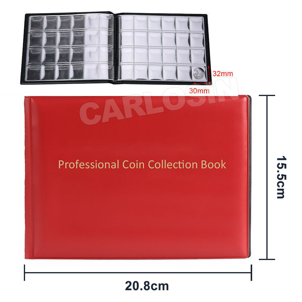240 Coin Holder Collection Album Storage Book