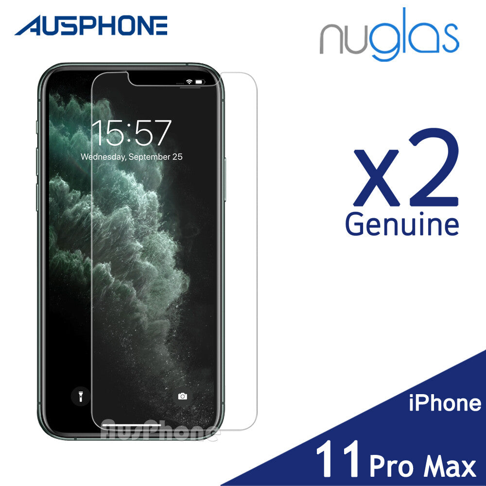 2x Tempered Glass Screen Protector for iPhone