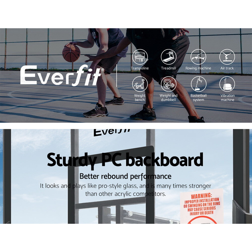 Portable Basketball Hoop Stand Height Adjustable Pro 305