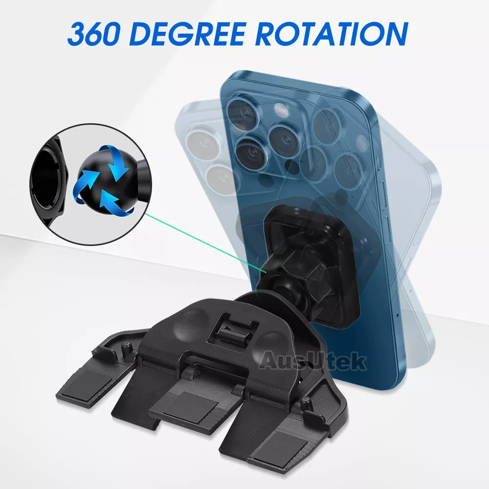 Universal Magnetic Car Phone Stand CD Slot Mount Holder For Mobiles iPhone 17