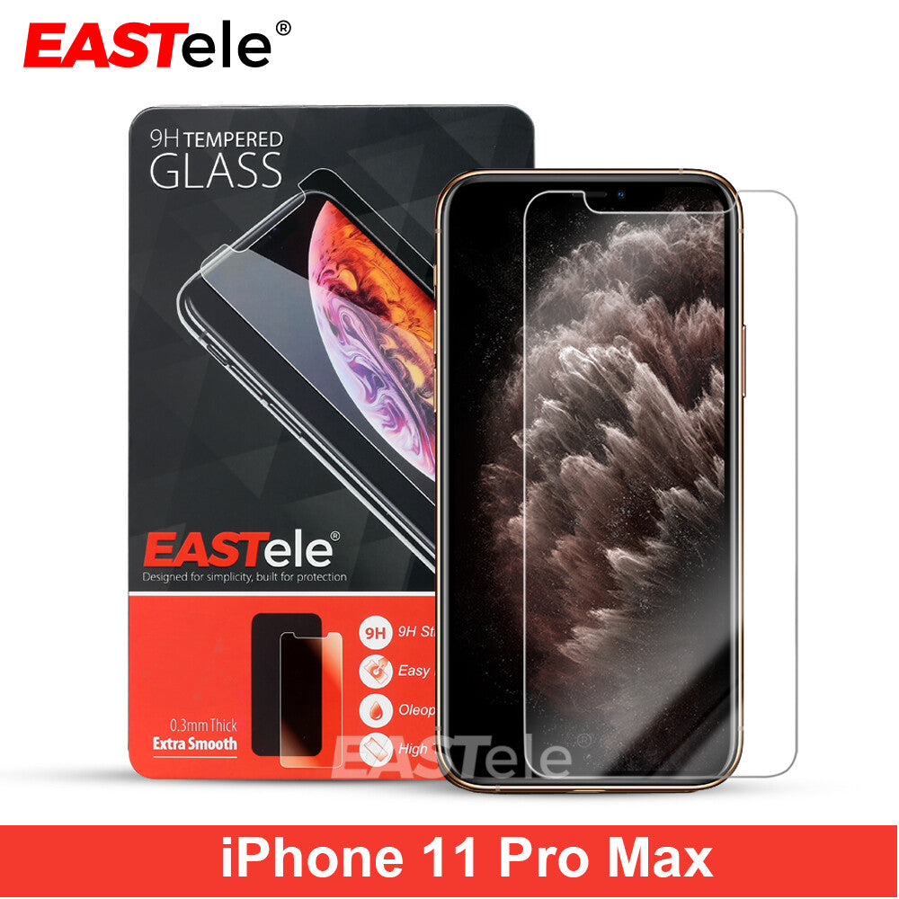 iPhone Tempered Glass Screen Protector for Pro and Max Models