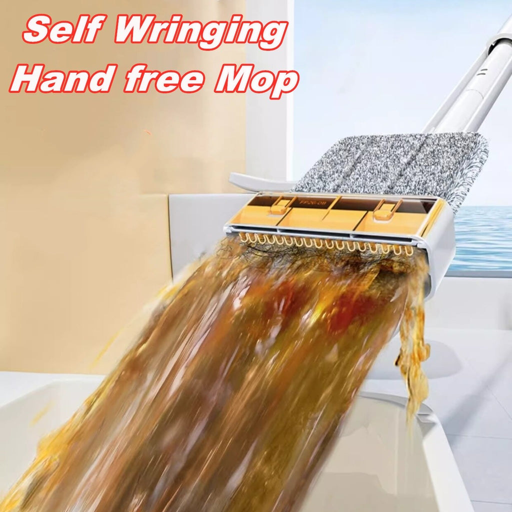 Self-Twist Spray Mop – Hands-Free Floor Cleaner for Hardwood & Tile