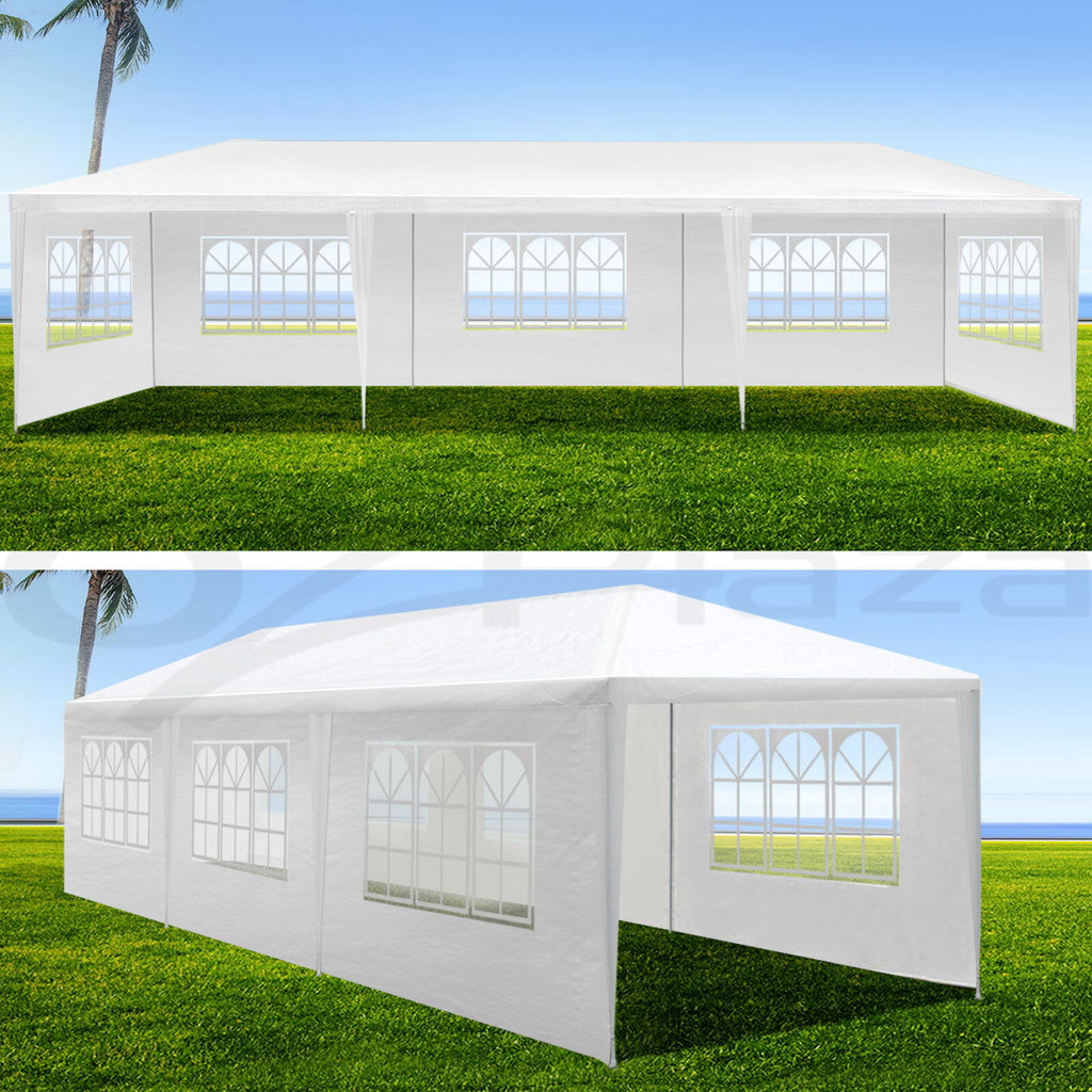 Marquee 3x9 Wedding Party Camping Tent Outdoor White
