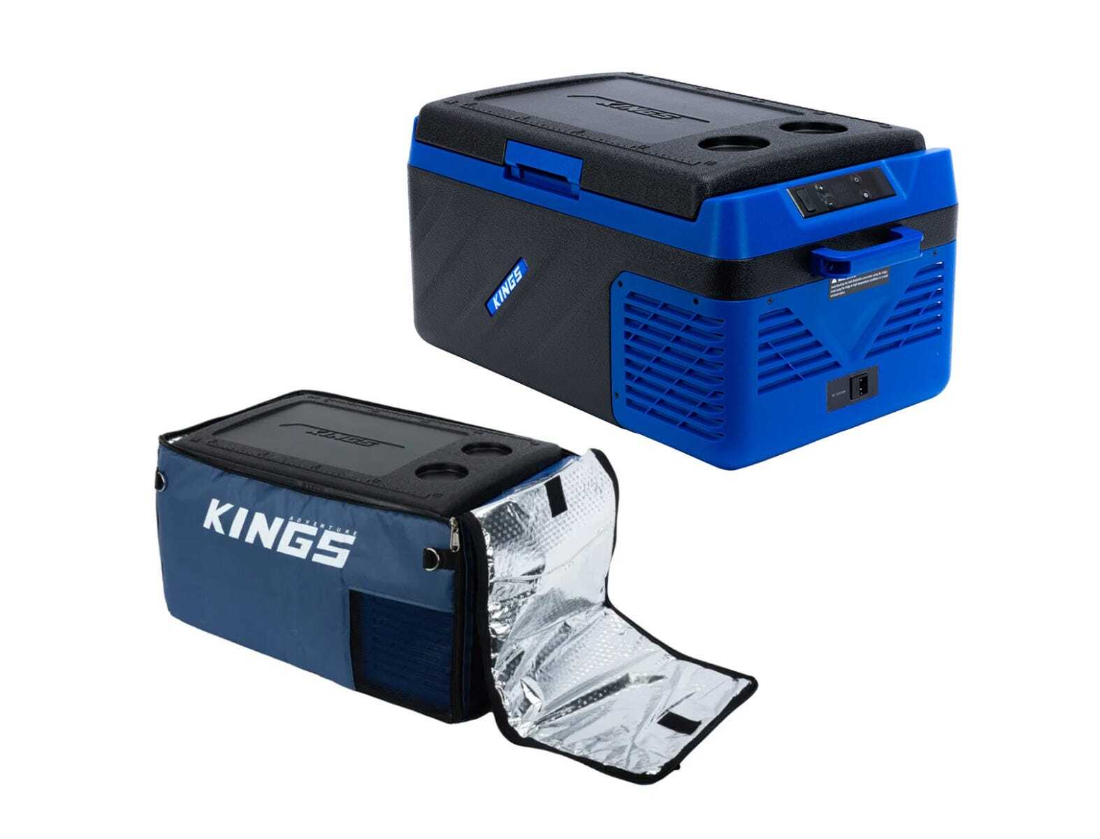 Kings Escape 20 Portable Camping Fridge + Fridge Cover