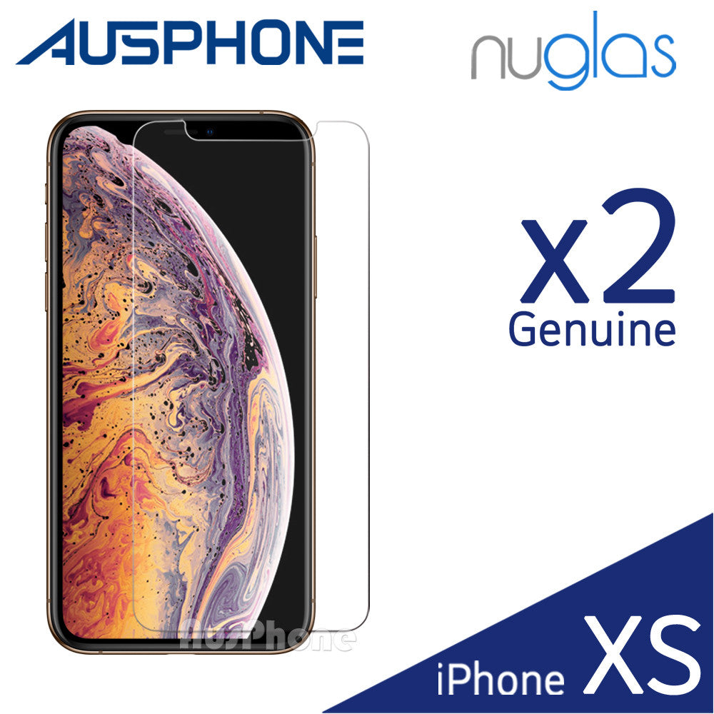 2x Tempered Glass Screen Protector for iPhone